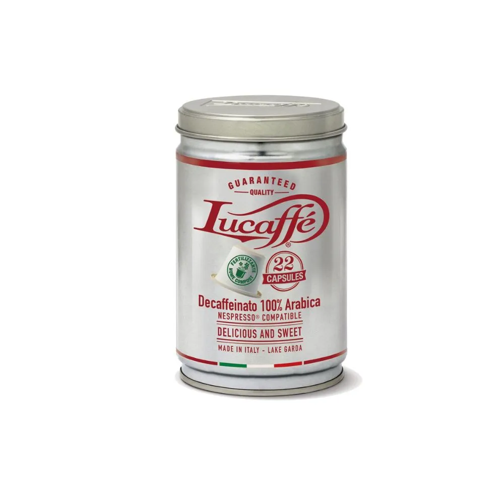 LUCAFFE NESPRESSO БЕЗКОФЕИНОВИ КАПСУЛИ - 22 бр.