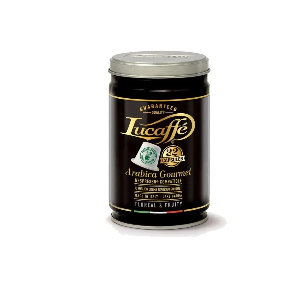 Lucapsule / Nespresso био разградими капсули / 100 % Арабика - 22 бр.