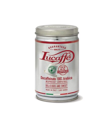 LUCAFFE NESPRESSO БЕЗКОФЕИНОВИ КАПСУЛИ - 22 бр.